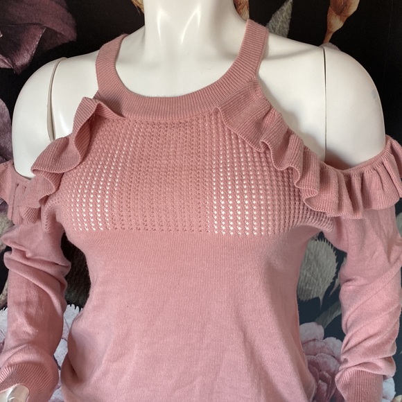 Blue notes light sweater top - Picture 2 of 3